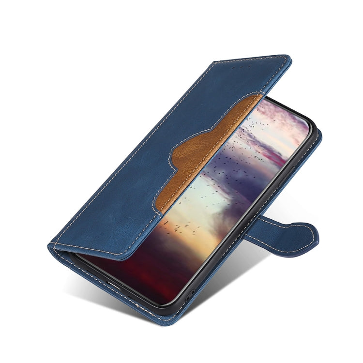 Skin Feel Straw Hat Magnetic Buckle Leather Phone Case