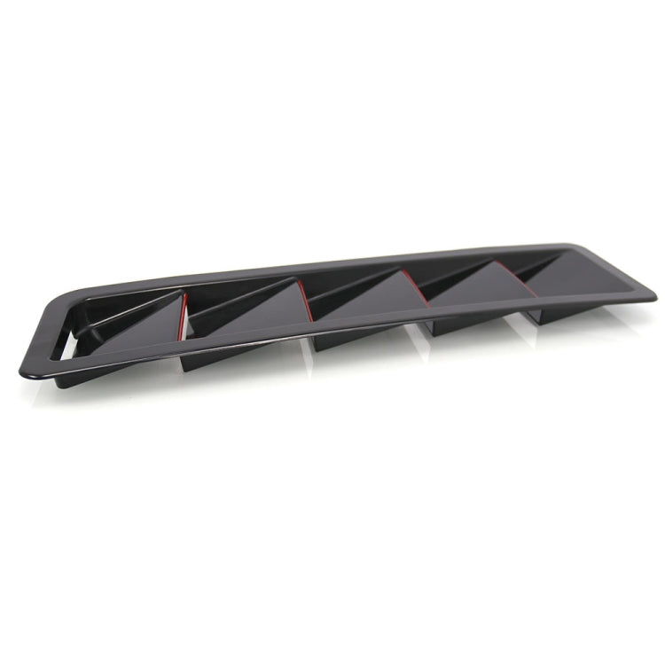 2 in 1 Car Air Intake Scoop Bonnet Hood Vent Louver Cooling Panel Trim Set