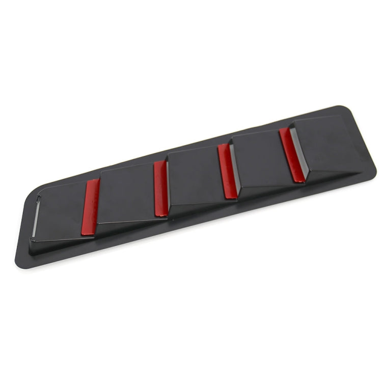 2 in 1 Car Air Intake Scoop Bonnet Hood Vent Louver Cooling Panel Trim Set