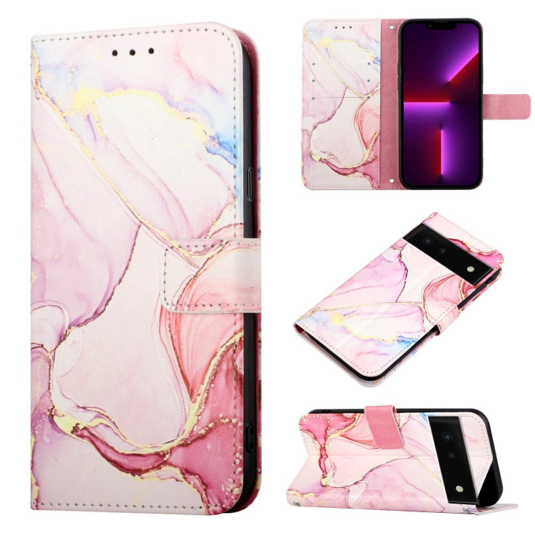 PT003 Marble Pattern Flip Leather Phone Case
