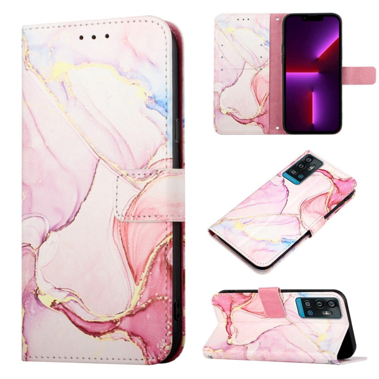 PT003 Marble Pattern Flip Leather Phone Case
