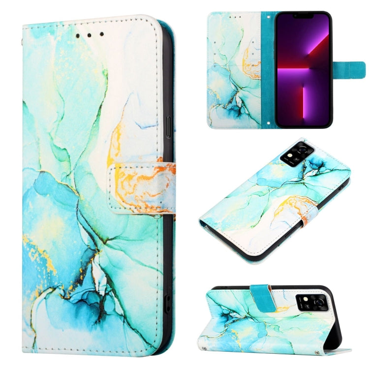 PT003 Marble Pattern Flip Leather Phone Case