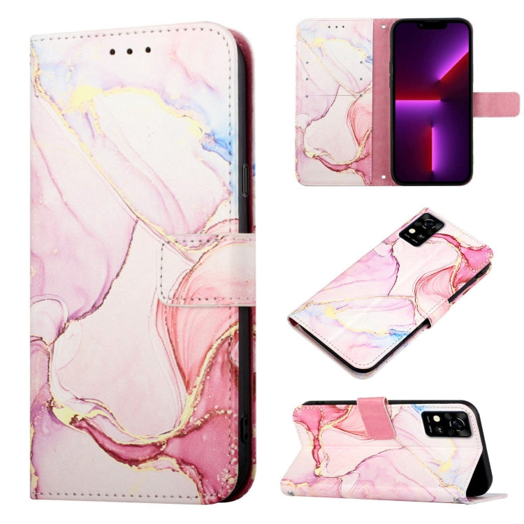 PT003 Marble Pattern Flip Leather Phone Case