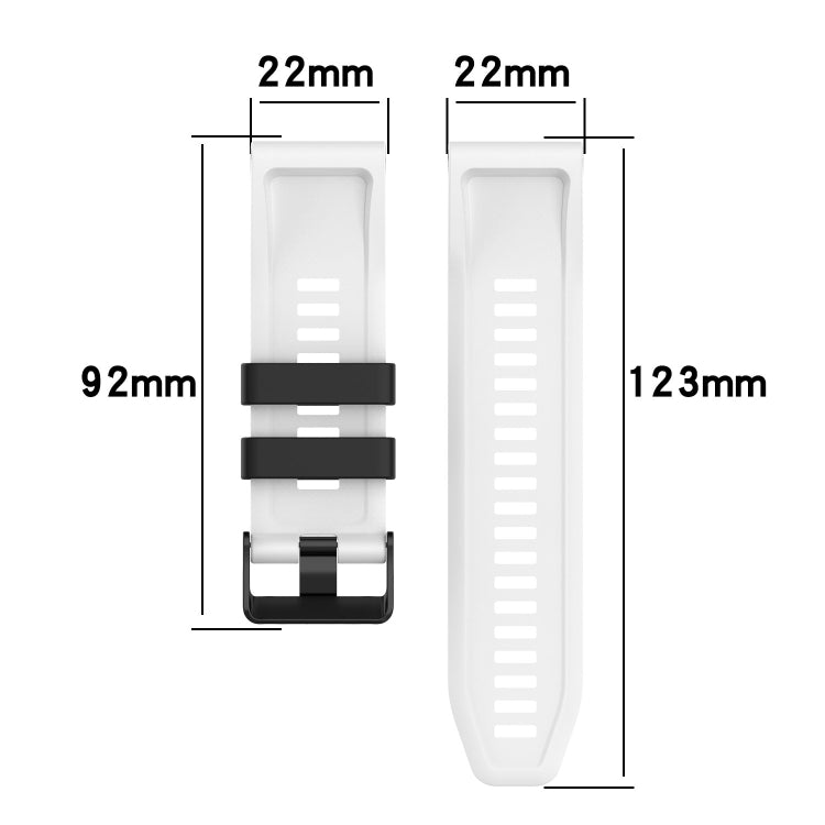Two-color Silicone Watchband