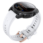 Silicone Rose Gold Buckle Watchband