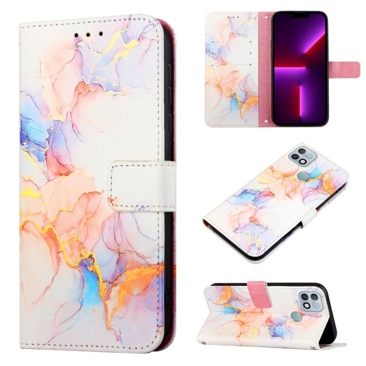 PT003 Marble Pattern Flip Leather Phone Case — view 22