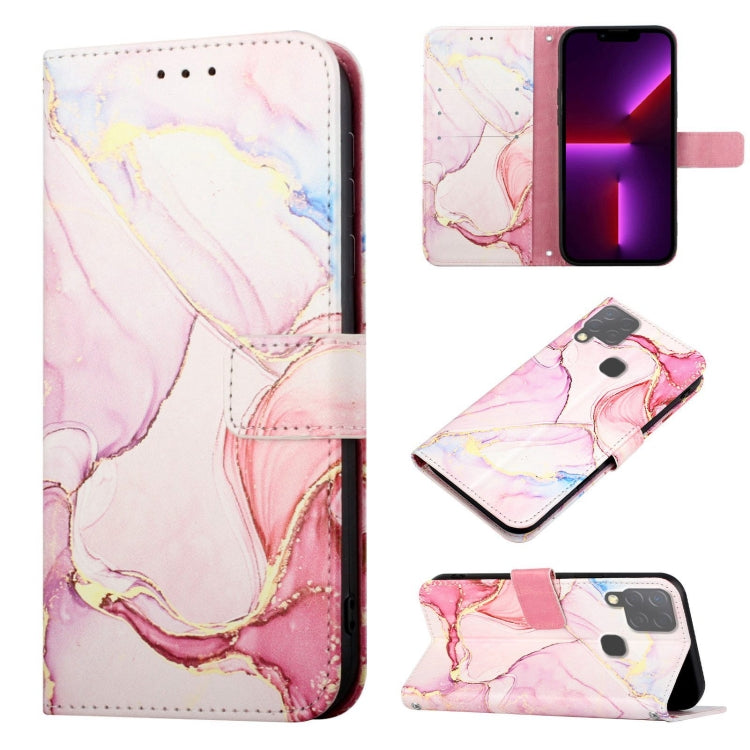 PT003 Marble Pattern Flip Leather Phone Case — view 28