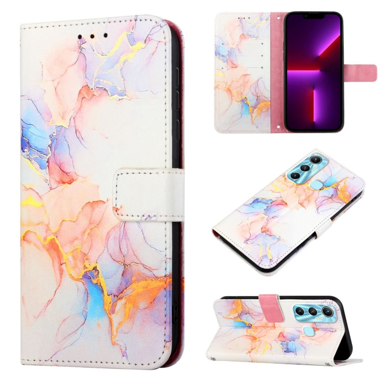 PT003 Marble Pattern Flip Leather Phone Case — view 32