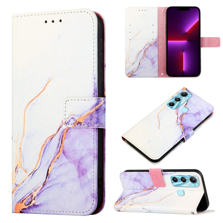 PT003 Marble Pattern Flip Leather Phone Case — view 34