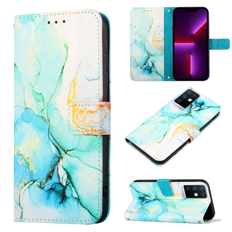 PT003 Marble Pattern Flip Leather Phone Case — view 46