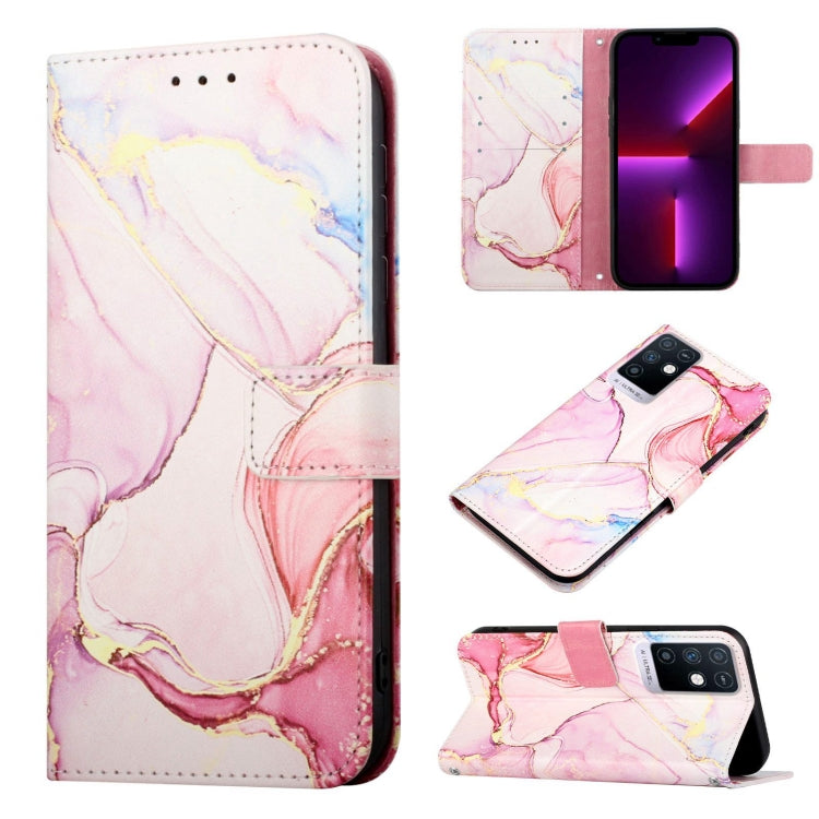 PT003 Marble Pattern Flip Leather Phone Case — view 48