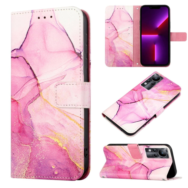 PT003 Marble Pattern Flip Leather Phone Case