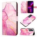 PT003 Marble Pattern Flip Leather Phone Case