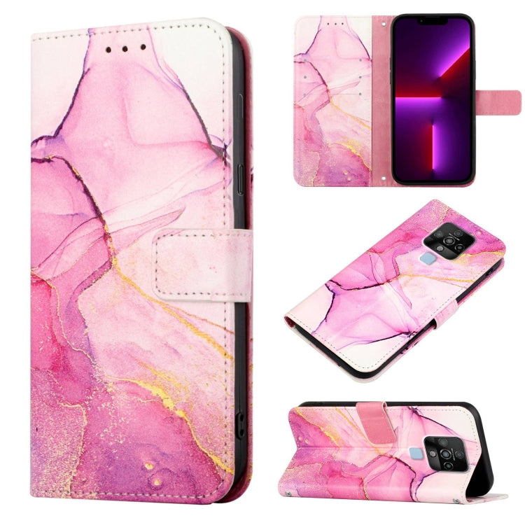 PT003 Marble Pattern Flip Leather Phone Case