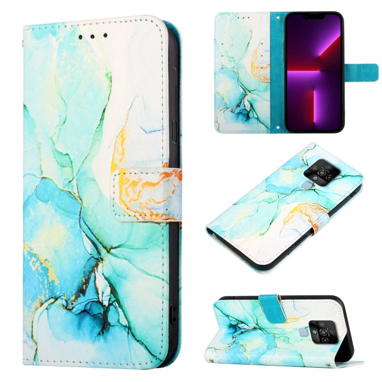 PT003 Marble Pattern Flip Leather Phone Case