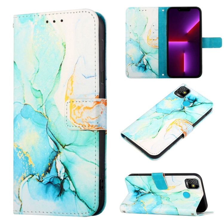 PT003 Marble Pattern Flip Leather Phone Case