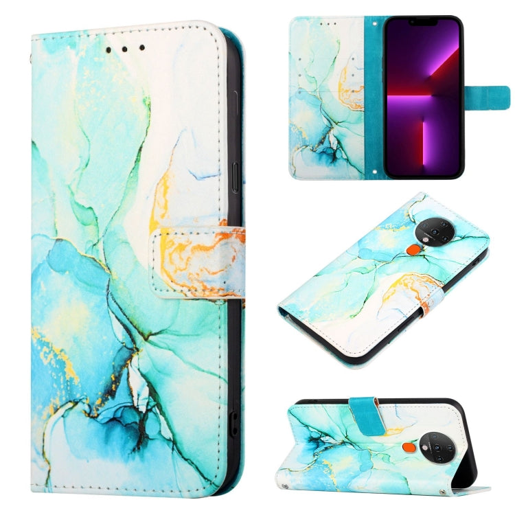 PT003 Marble Pattern Flip Leather Phone Case