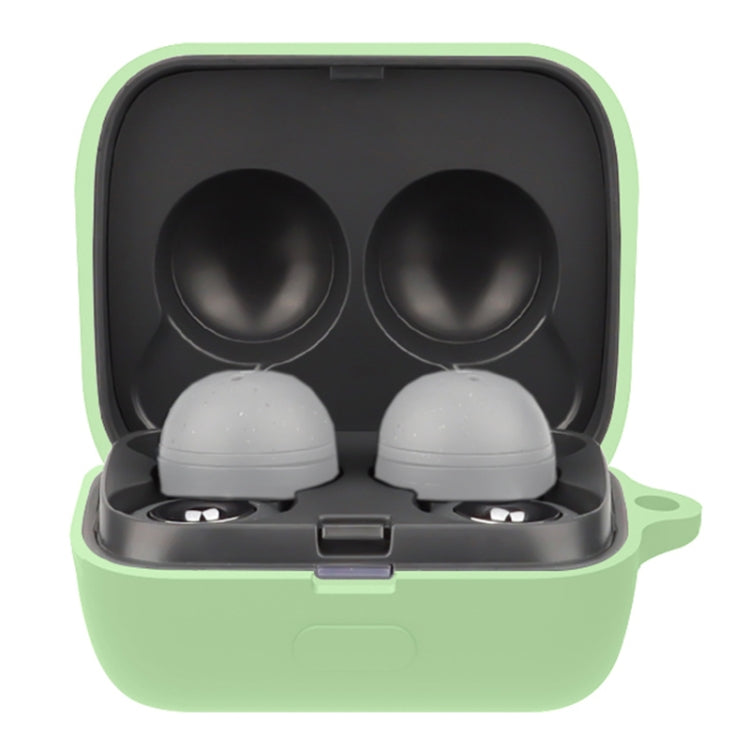 Solid Color Earphone Protective Case For Sony LinkBuds — Red