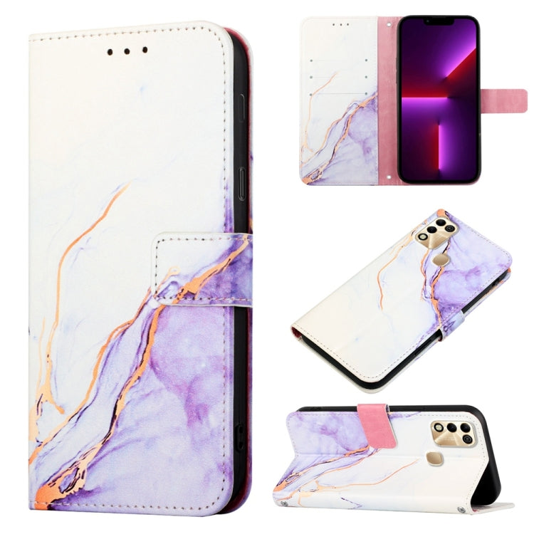 PT003 Marble Pattern Flip Leather Phone Case — view 25