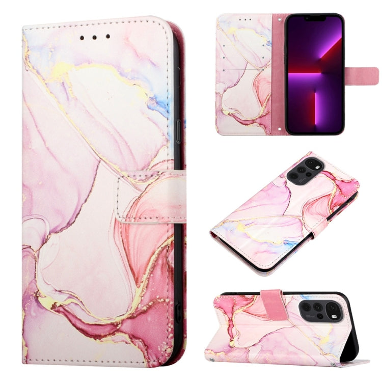 PT003 Marble Pattern Flip Leather Phone Case