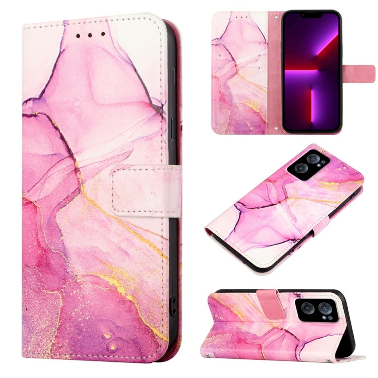 PT003 Marble Pattern Flip Leather Phone Case