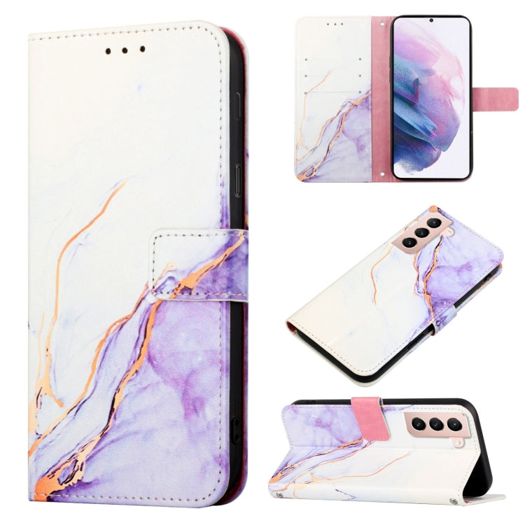 PT003 Marble Pattern Flip Leather Phone Case