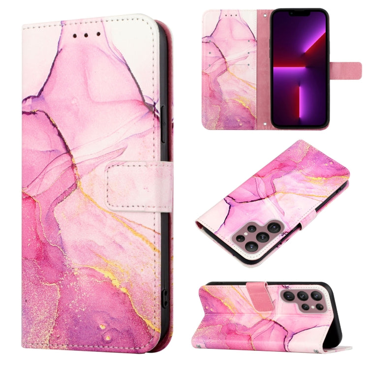 PT003 Marble Pattern Flip Leather Phone Case
