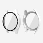 PC + Tempered Glass Watch Protective Case