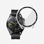 PC + Tempered Glass Watch Protective Case
