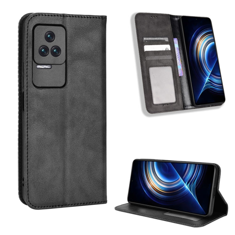 Magnetic Buckle Retro Texture Leather Phone Case