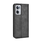Magnetic Buckle Retro Texture Leather Phone Case