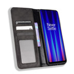 Magnetic Buckle Retro Texture Leather Phone Case