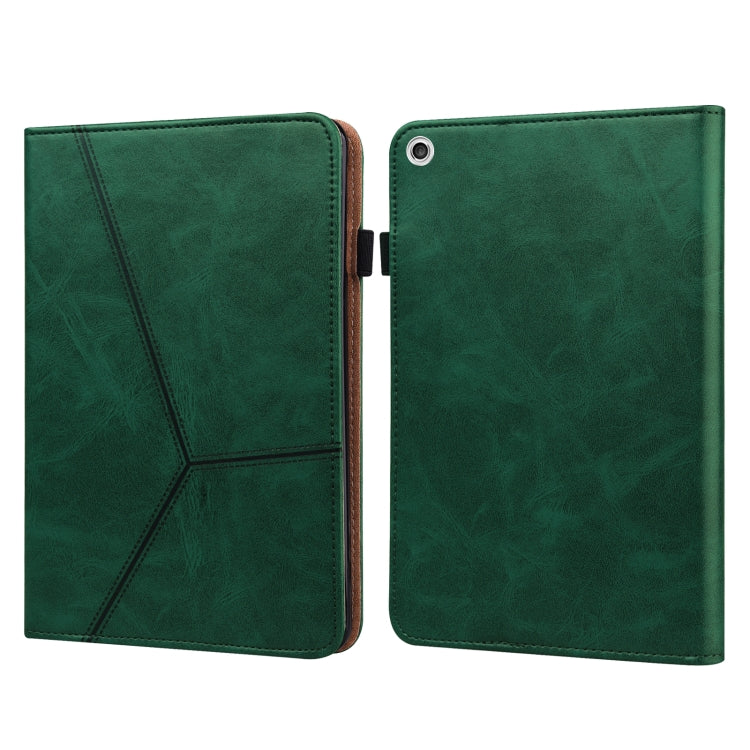 Solid Color Embossed Striped Leather Case — view 15