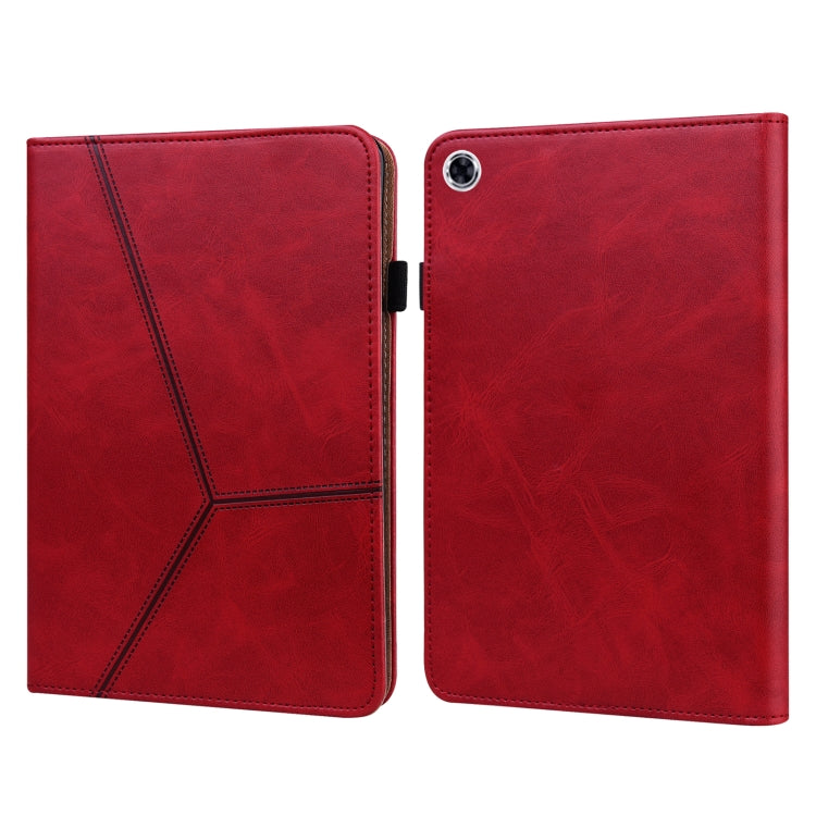 Solid Color Embossed Striped Leather Case — view 24