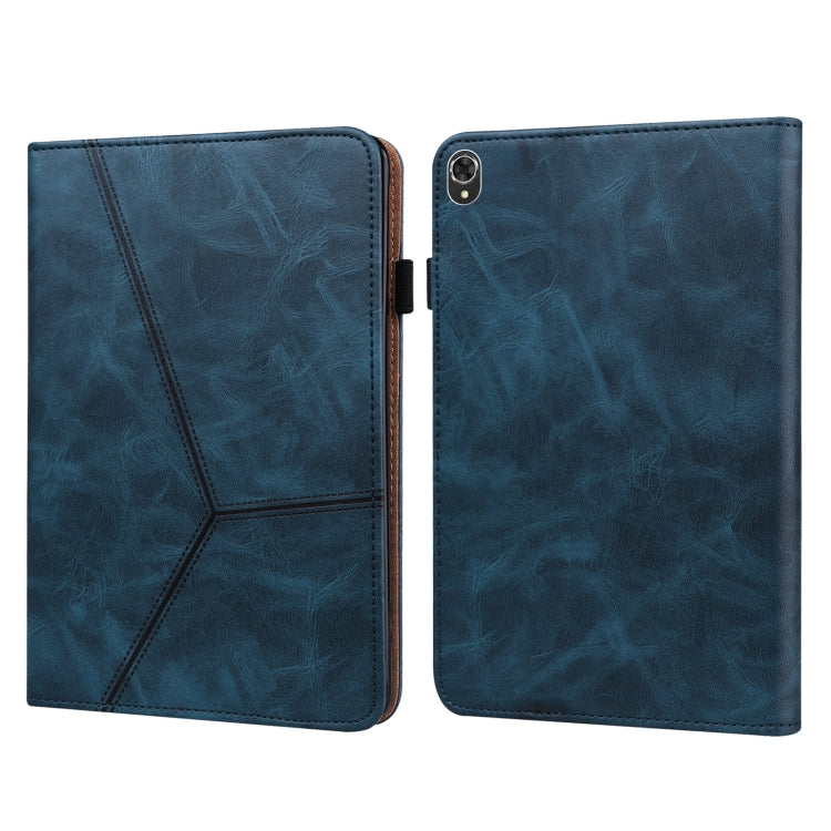 Solid Color Embossed Striped Leather Case — view 28