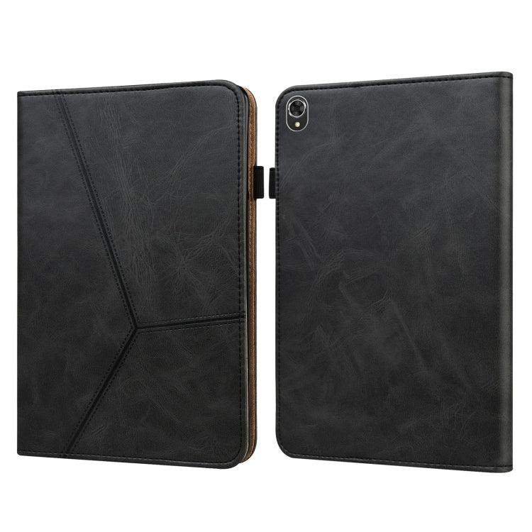Solid Color Embossed Striped Leather Case — view 31
