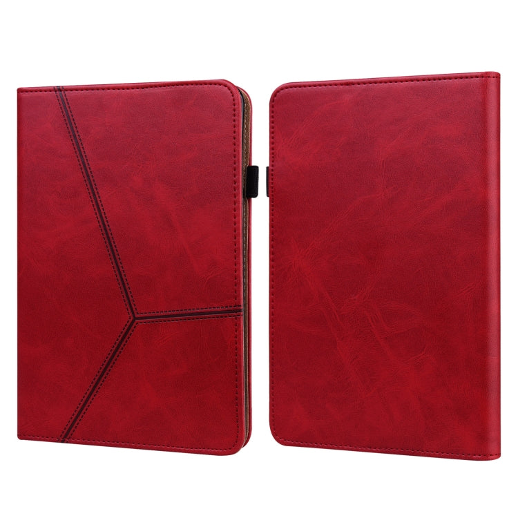 Solid Color Embossed Striped Leather Case — view 19