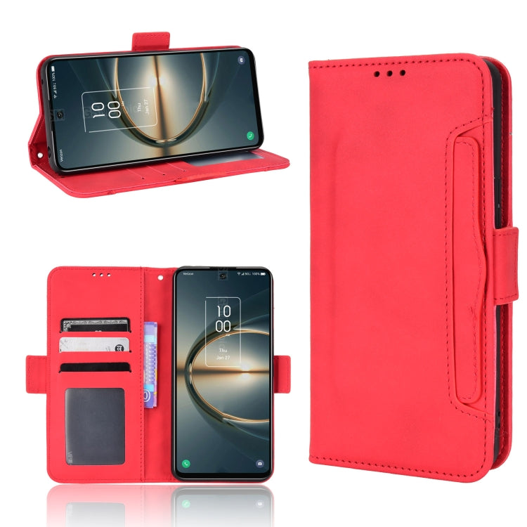 Skin Feel Calf Pattern Leather Phone Case