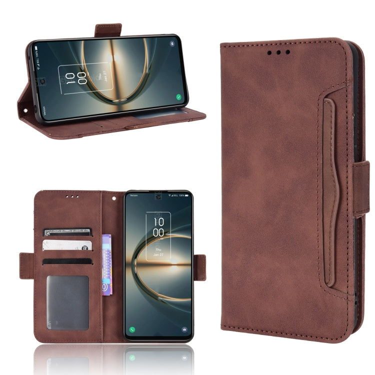 Skin Feel Calf Pattern Leather Phone Case