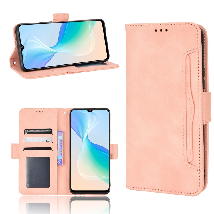 Skin Feel Calf Pattern Leather Phone Case