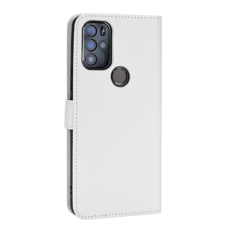 Diamond Texture Leather Phone Case — For OPPO Realme Q3T / Q3S