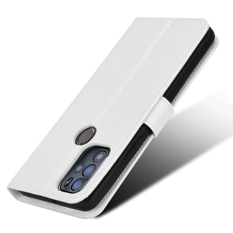 Diamond Texture Leather Phone Case — For TCL 30 XE 5G / 30 V 5G