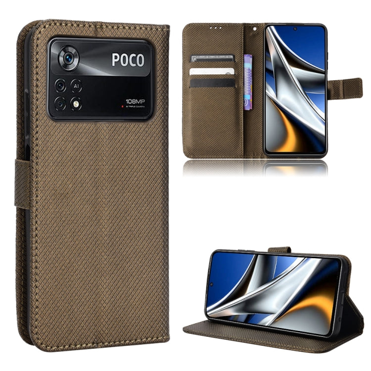 Diamond Texture Leather Phone Case