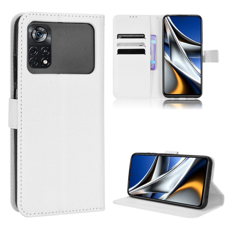 Diamond Texture Leather Phone Case