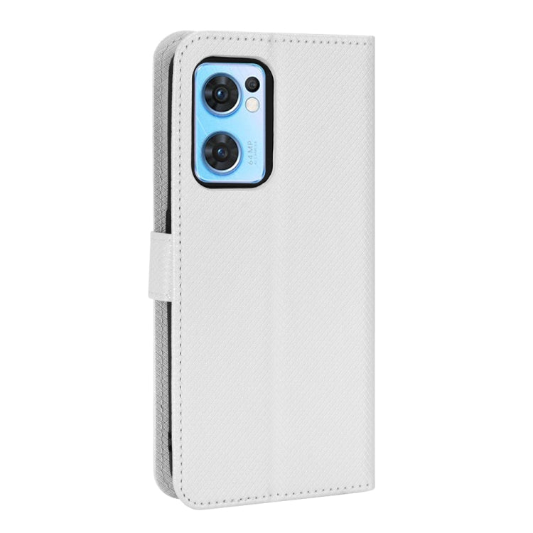 Diamond Texture Leather Phone Case — For vivo iQOO U5 5G