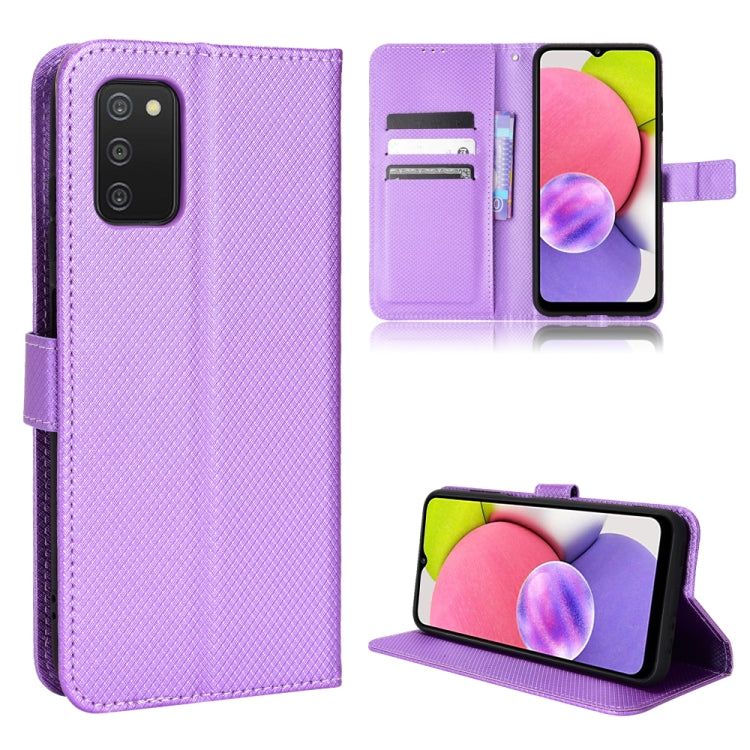 Diamond Texture Leather Phone Case