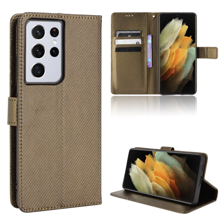 Diamond Texture Leather Phone Case