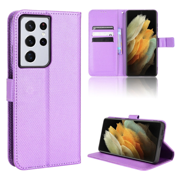 Diamond Texture Leather Phone Case