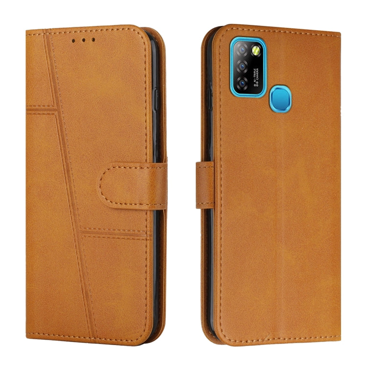 Stitching Calf Texture Buckle Leather Phone Case — view 24