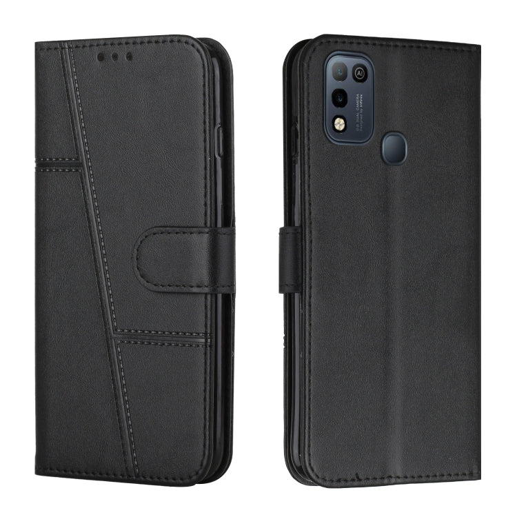 Stitching Calf Texture Buckle Leather Phone Case — view 25